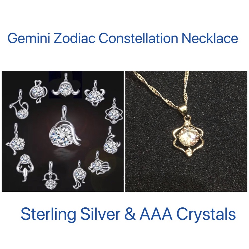 ♊️Gemini Zodiac Constellation Necklace NEW♊️